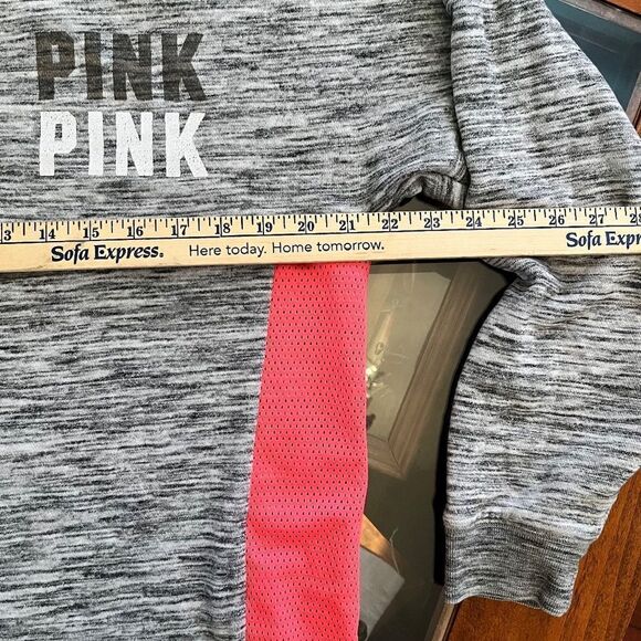 Victorias Secret Pink Medium Sweatshirt Warm Gray - Picture 10 of 12